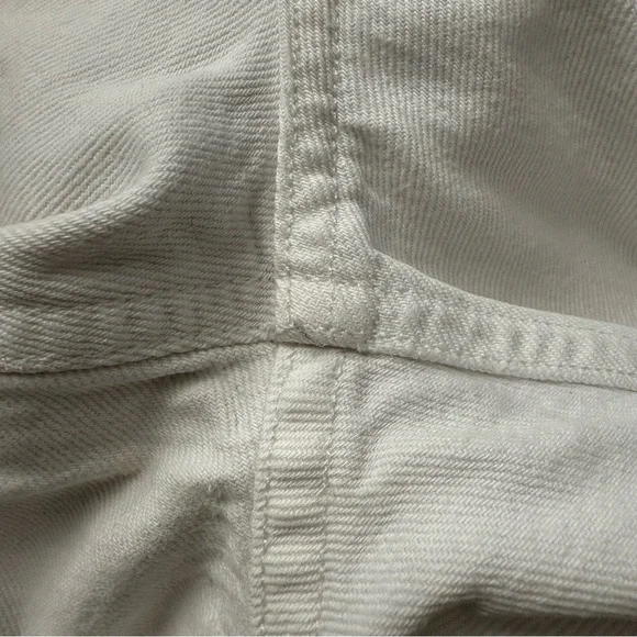 AGOLDE 90s Mid Rise Loose Fit in White Out Size 27